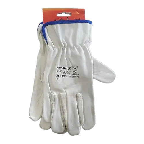 Guantes de piel de vacuno para trabajo